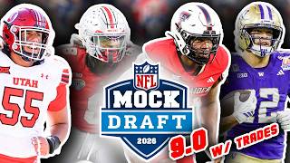 2026 Nfl First Round Mock Draft For All 32 Picks 9.0 Post Jaylen Waddle Trade