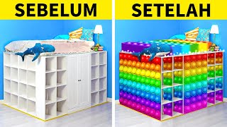 IDE BEDAH KAMAR TERBAIK || Perubahan Kamar Ekstrem