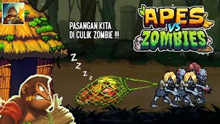 kita harus menyelamatkan pasangan kita dari para zombi itu!! - apes vs zombies screenshot 5