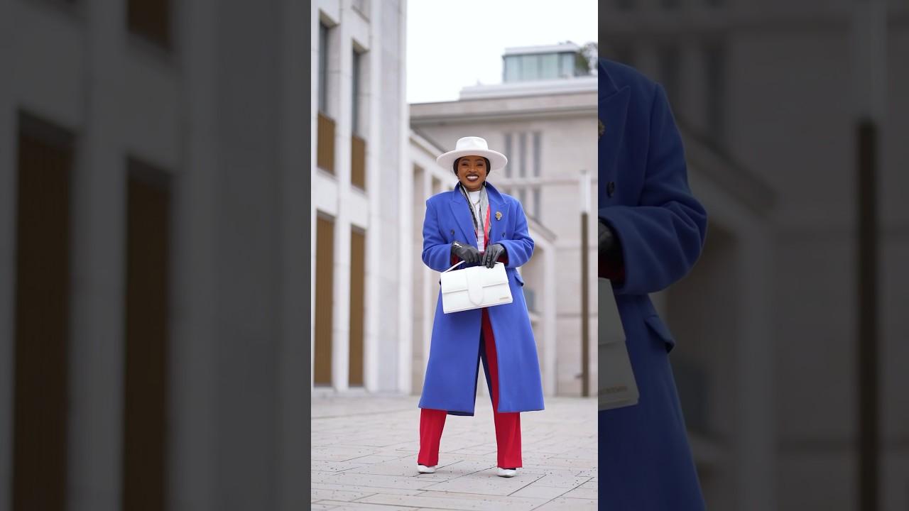 Winter outfit inspired by the flag of Panama 🇵🇦. How do y’all like it ? 