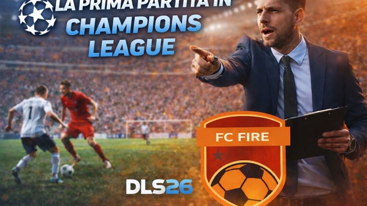 LA NOSTRA PRIMA PARTITA IN CHAMPIONS LEAGUE CARRIERA FCFIRE EP. 3