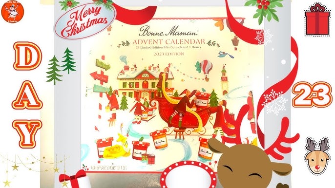 Bonne Maman 2023 Limited Edition Advent Calendar - 24 jams