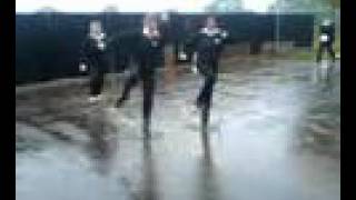 Kaz Hannah And Dan Jumping In Puddles!!!
