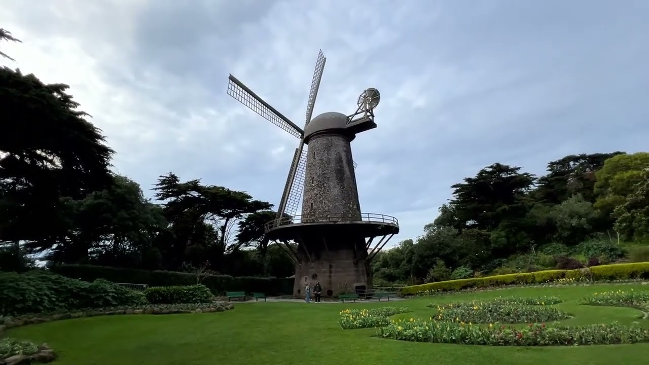 Foggy San Francisco Walk: Queen Wilhelmina Garden / Ocean Beach / Sutro Heights Park