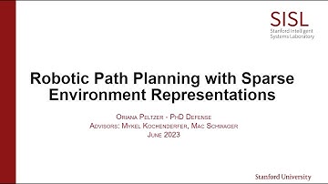 Robotic Path Planning with Sparse Environment Representations