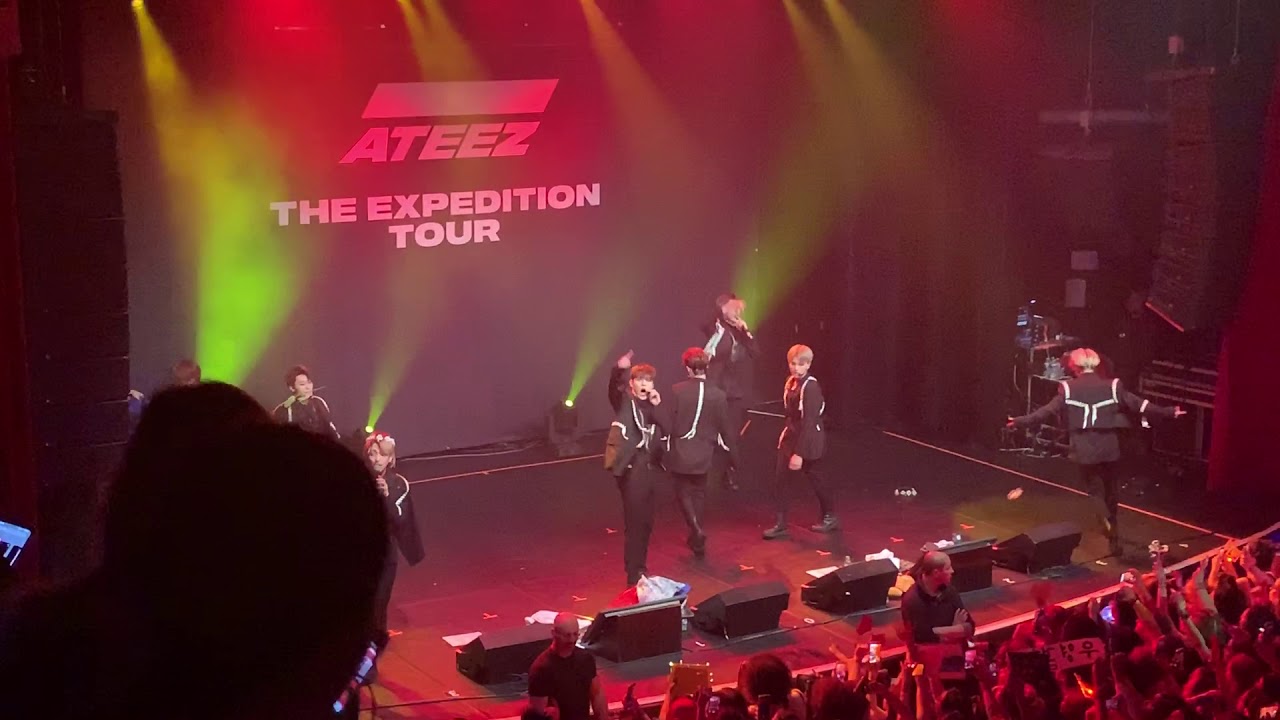 ATEEZ - FROM @ PARIS BATACLAN 190407 THE EXPEDITION TOUR