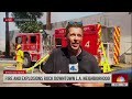 NBCLA - Fire and Explosions Rock Downtown Los Angeles Neighborhood | August 27, 2024