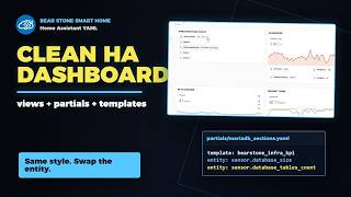 Build Clean Home Assistant Dashboards with YAML Partials and Templates