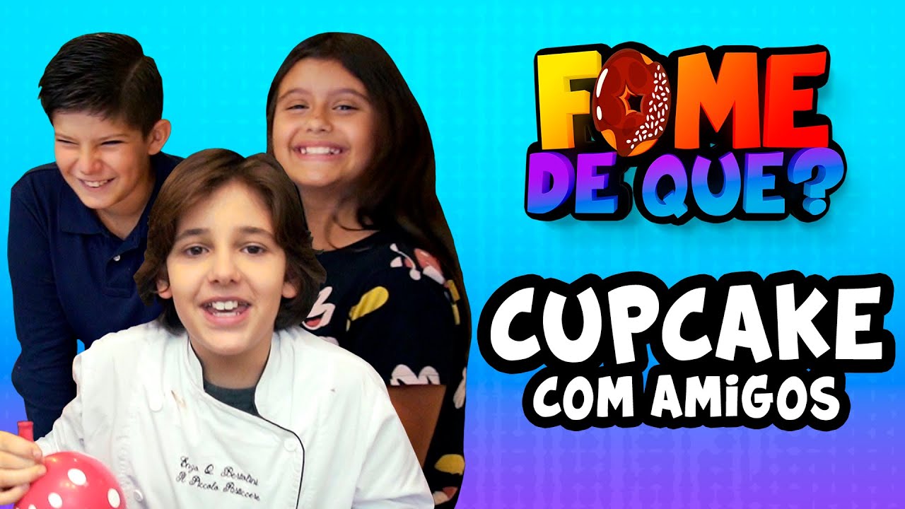 ENZO E AMIGOS: RECEITA DE CUPCAKE DE CHOCOLATE