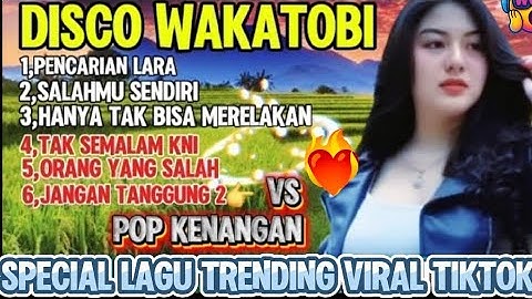 DISCO DANGDUT WAKATOBI VIRAL / POP KENANGAN POPULER / PERCERAIAN LARA _ FULL BASS