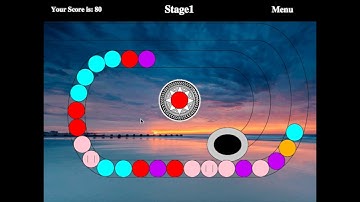 ZUMA Game Project by Tracy Chen