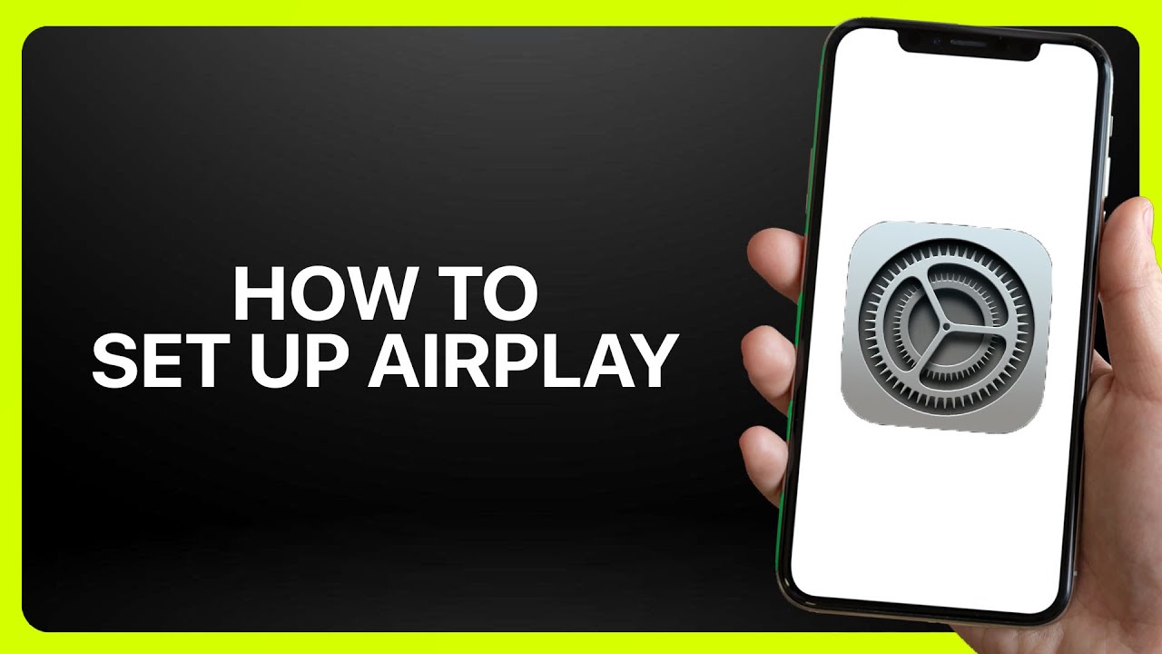 How To Set Up AirPlay In iPhone Settings 2026! Tutorial - YouTube