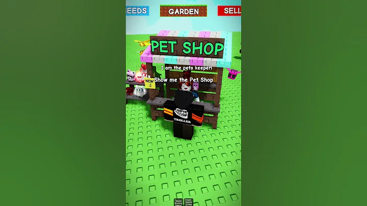 JANDEL Please Make Pet Shop Like This 🙏 Grow A Garden #shorts #roblox #growagarden