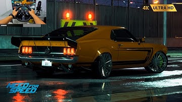 Ford Mustang BOSS 302 — Full Rebuild, Tune & Test Drive | Need for Speed 2015 | Logitech G920 | 4K