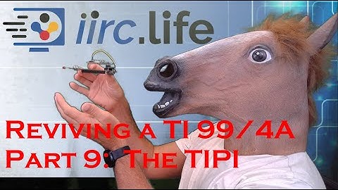 Reviving a TI 99/4A Part 9: The TIPI re-mastered