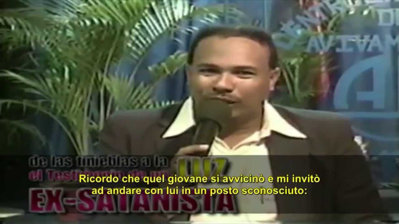 TESTIMONIANZA IMPERDIBILE - Ex satanista convertito a Gesù Cristo - YouTube