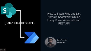 How to Batch Files and List Items in SharePoint Online Using Power Automate using REST