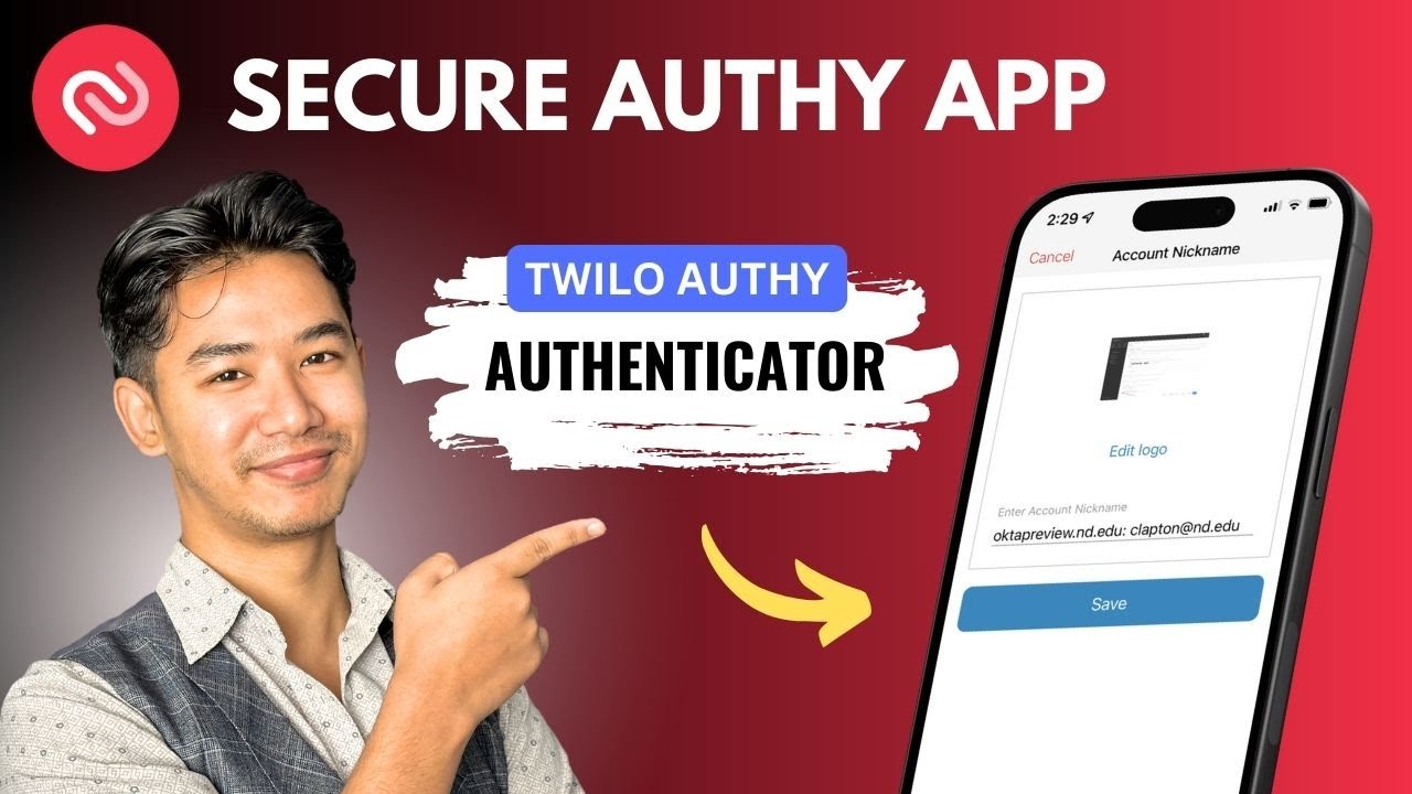 How to Secure Authy App - YouTube