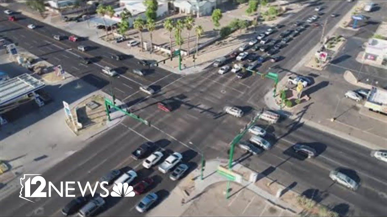 traffic様 Phoenix approves new traffic enforcement cameras - YouTube