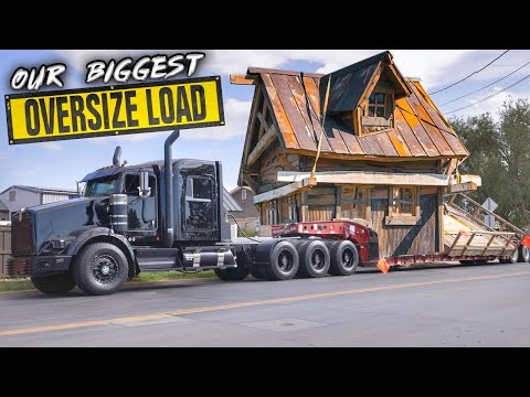Our Biggest Oversize Load Ever...An Entire HOUSE!