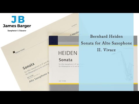 James Barger - Heiden Sonata II