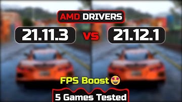 AMD Driver (21.11.3 vs 21.12.1) | AMD Radeon Adrenalin 21.12.1 New Update