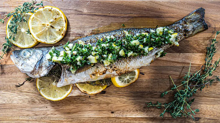 How to Grill a Whole Fish | Grill Branzino Recipe ...