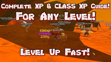 AQ3D Fast Xp & Class Xp Methods! For ANY LEVEL! AdventureQuest 3D