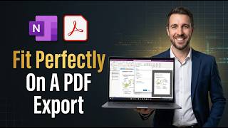 How To Make OneNote Fit On A PDF | Perfect Export [2026 Guide]