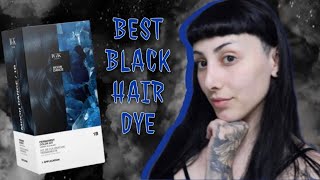 BEST BLACK HAIR DYE?? // IGK Moon Dance