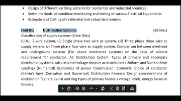 Expression of the volume of conductor for 3 phase 3 wire and 3 phase 4 wire supply system