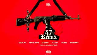 Anuel x Nengo Flow   47 Remix ft  Sinfónico, Bad Bunny, Farruko, Darell, Casper Official Audio
