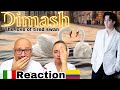 Dimash - The love of tired swans Reaction 🇮🇹 Italian And 🇨🇴Colombian