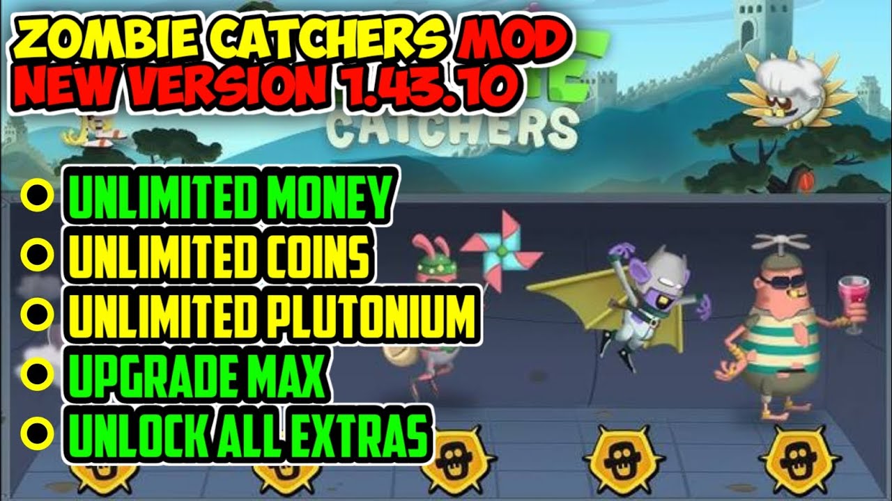 Zombie Catchers mod Versi terbaru 1.43.10 Download No Password YouTube