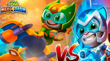 Talking Tom Hero Dash - Walkthrough Gameplay Part 19 - Taking Angela (Android,iOS)