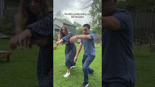Us after positioning our IVF transfer