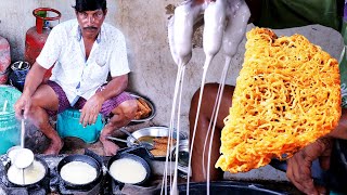GARAJILU - Muslim&#39;s Traditional Sweet Making Process in Nagaram Village | Pichuka Gullu Sweet Making