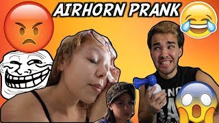 AIRHORN PRANK TO THE WIFE AND EX-GF (A DAY IN THE LIFE OF JAMEZ PART 3)