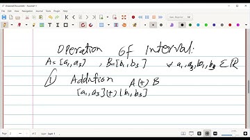 Lecture#2  Operation of Intervals, Fuzzy Intervals.  #fuzzylogic