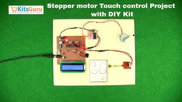 Stepper Motor Touch Control by KitsGuru | project model with explanation to follow, Complete DIY kit