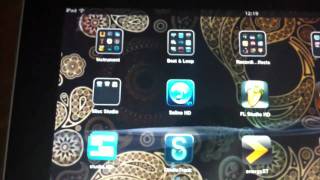 iPad Aquarium Homescreen