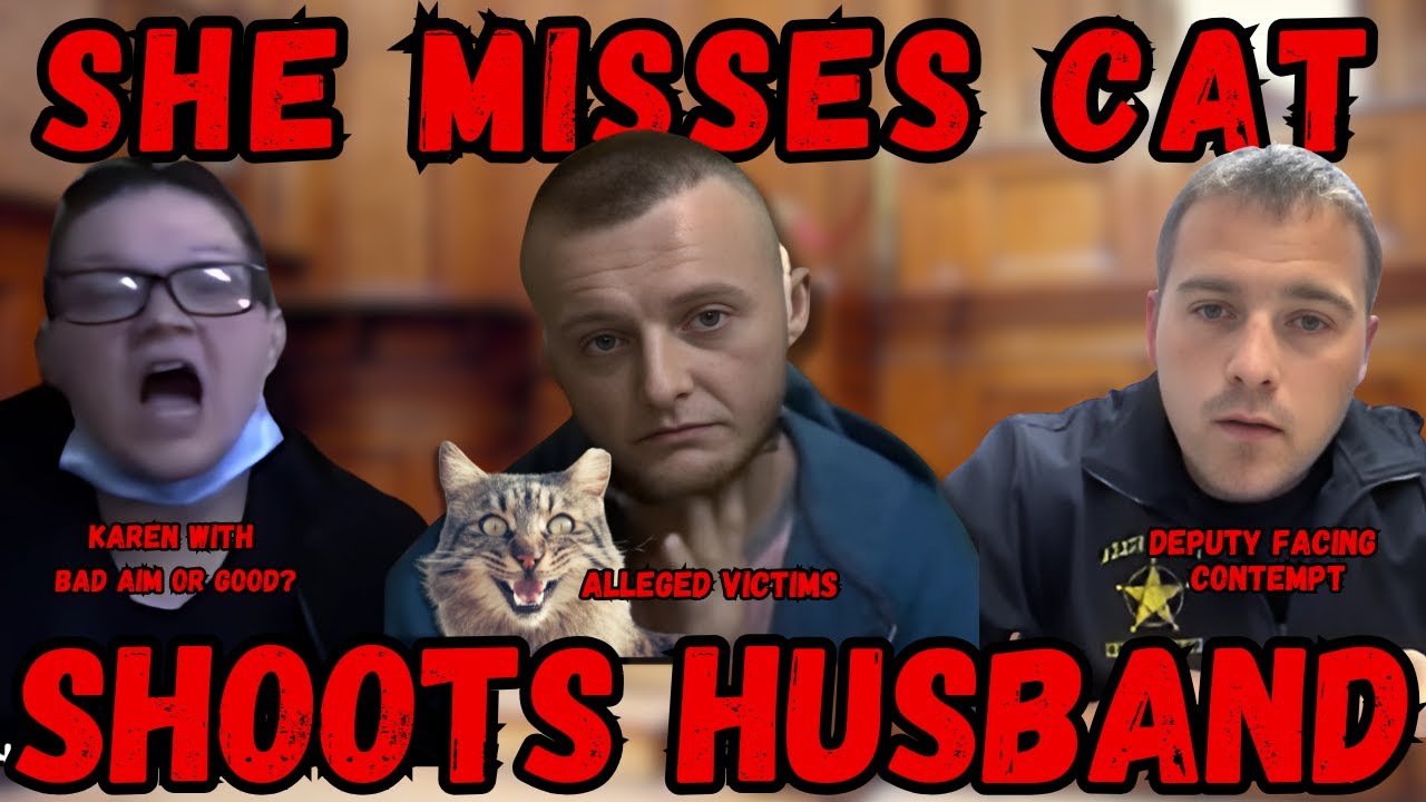Karen's Bad Aim - Misses Stray Cat - Hits Husband! 