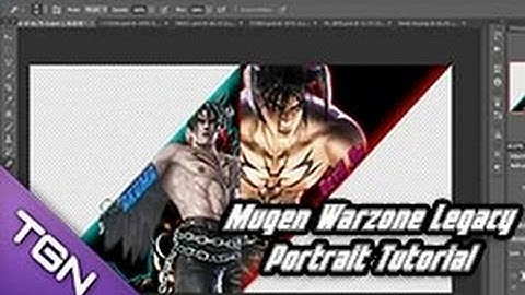 Mugen Warzone Legacy ScreenPack Character Portrait Tutorial