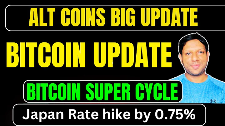 Japan rate hike impact on bitcoin | Crypto Market crash ? Alt coins Update 