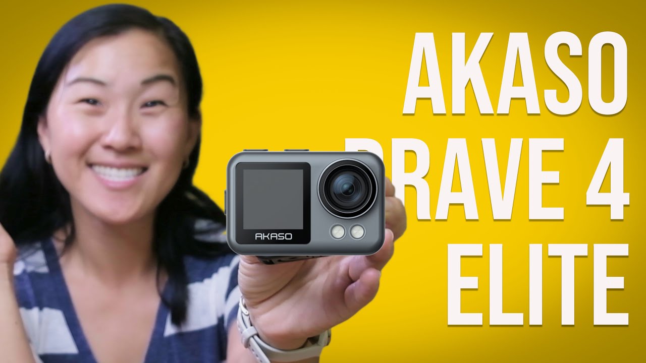 A NEW Budget Action Camera with 4 Unique Features - the Akaso Brave 4 Elite  