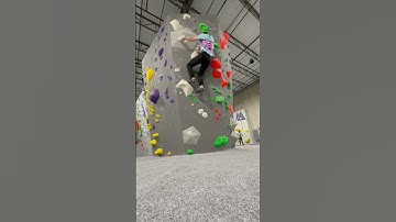 Comp style coordination move #bouldering