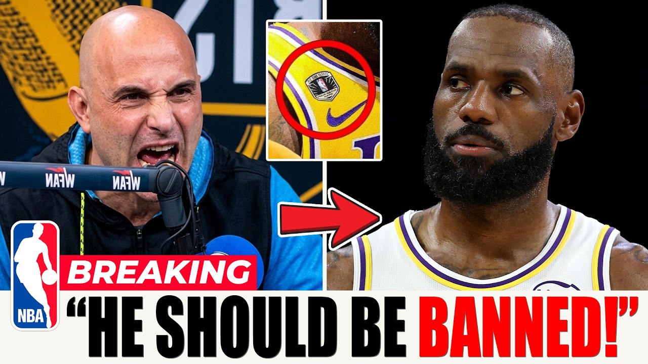 Craig Carton STUNNED by LeBron James Jersey Patch Controversy 😳