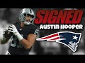 Patriots Sign TE Austin Hooper to 1-Year Contract | 2024 NFL Free Agency