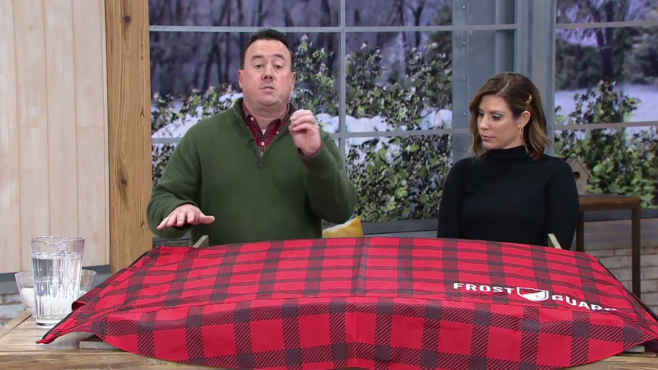 FrostGuard Windshield Cover with 2 Security Panels & Mirror Covers on