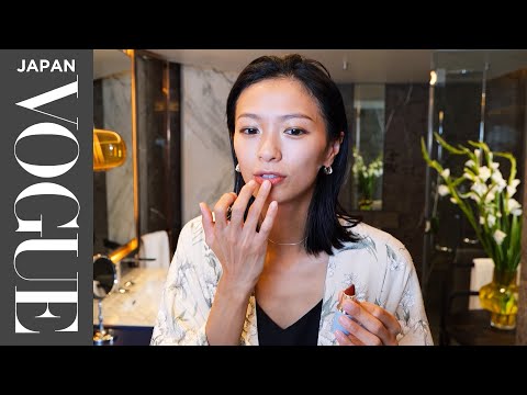 榮倉奈々の、リップが主役のメイクアップ技＆映え肌の作り方。| Beauty Secrets | VOGUE JAPAN